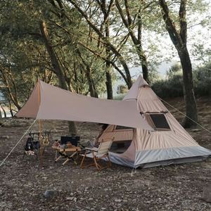 Carpa Oxford Individual Cuadrada Tipo Pirámide India para Exteriores, para 3-4 Personas, Plegable, Ecológica y Ligera, para las Cuatro Estaciones - Product Image 2
