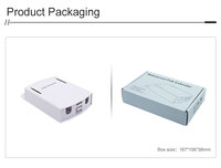 Extensor POE IP66 para exteriores, resistente al agua, Gigabit de 1 a 2 puertos, repetidor de potencia de 30W para cámara IP IEEE802.3af/AT, dispositivo de red de 1000Mbps