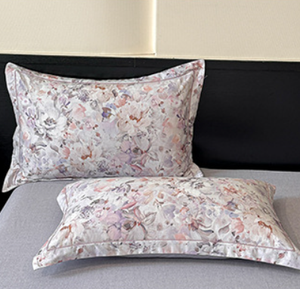 Set <span class=keywords><strong>Copripiumino</strong></span> e Lenzuola in Cotone Lavato di Lusso, Morbido al Tatto, per Letto King Size, con Federe, per Casa, <span class=keywords><strong>Rosa</strong></span> - Product Image 2