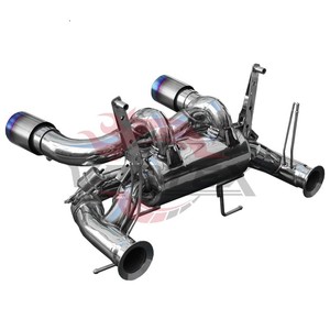 ท่อไอเสีย Vortex Stainless Valvetronic สำหรับ Lamborghini Aventador LP700 อัพเกรดสไตล์ SVJ แบบท่อคู่รูปตัว X Catback - Product Image 3