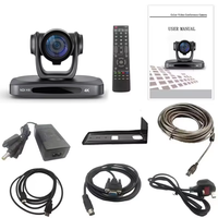 Kit de streaming G530N USD1798 avec livraison gratuite = 4 caméras de conférence PTZ NDI 4K à zoom optique 30X, diffusion LAN, contrôleur AI + NDI HX