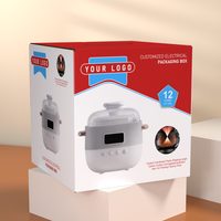 Cajas de Embalaje Personalizadas para Electrodomésticos, Cajas para Arroceras, Caja de Papel Impresa a Color para Arroceras Eléctricas