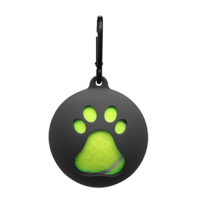 Kanca ile çevre dostu kadife köpek tenis topu kol tutucu-eller serbest açık Pet oyuncak depolama - Product Image 4