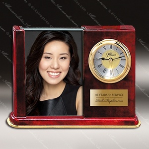 Đồng Hồ Để Bàn Khung Ảnh Thủy Tinh - Product Image 2