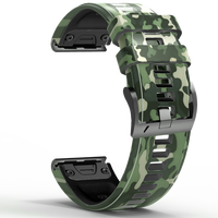 Bracelet de montre en silicone à dégagement rapide 22/26MM, adapté aux Garmin Forerunner 955/965, Instinct 2/2X, style sportif, matériau durable.