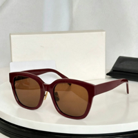 Nouvelles Lunettes de Soleil Carrées Extra-Larges 2026 avec Verres PC Dégradés Protection UV400, Monture Complète Dorée, Marque de Luxe, Ajustement Confortable, Design Unique