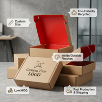Boîte d'emballage pour abonnement en carton ondulé rigide rose, personnalisée, gaufrée, avec pelliculage mat, recyclable, pour chaussettes, vente en gros