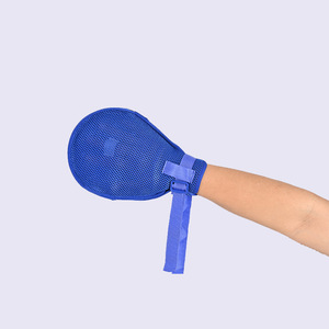 Gants de sécurité anti-traction en maille respirante pour patients alités, sangles de poignet, couverture complète, usage général - Product Image 2