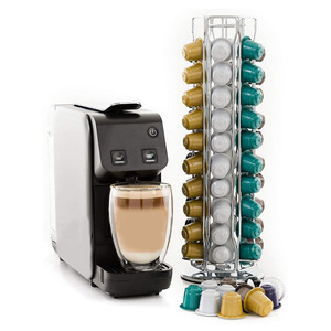 Porta Cápsulas <span class=keywords><strong>de</strong></span> Café OEM ODM, Soporte <span class=keywords><strong>de</strong></span> Metal para Cápsulas <span class=keywords><strong>de</strong></span> Café Nespresso, Organizador Giratorio para Cápsulas <span class=keywords><strong>de</strong></span> Café - Product Image 3