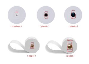 กระดาษปริ้นเตอร์ราคาโรงงานถูก กระดาษความร้อน 80 มม. กระดาษม้วนสำหรับเครื่อง POS - Product Image 4