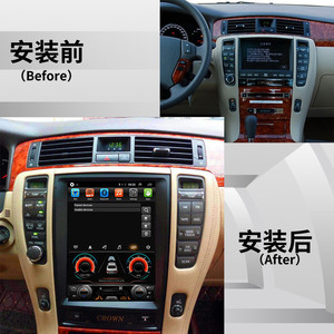 Màn Hình Tesla 128GB Cho 2005 2006 2007 2008 2009 Dàn Âm Thanh Nổi Đa Phương Tiện Trên Xe Hơi Toyota Crown <span class=keywords><strong>Android</strong></span> 10 - Product Image 4