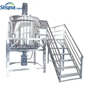 Mixer deterjen mesin pembuat sampo sabun cair otomatis mesin pencampur Losion Tubuh