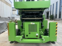 Plateforme élévatrice à ciseaux tout-terrain diesel de 12 m pour les chantiers de construction
