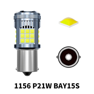 Đèn Led Tín Hiệu Rẽ Giải Mã Chống Stroboscopic Canbus 1156 BA15S T20 7440 3030 36SMD Có Quạt Làm Mát - Product Image 2