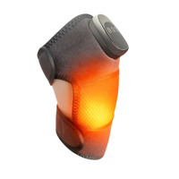 Masseur 3 en 1 pour le genou, le poignet et la cheville, coussinets chauffants avec vibration, masseur de cheville pour soulager la douleur