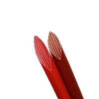 Manchon isolant auto-extinguissant en silicone et fibre de verre 2753, résistant au feu