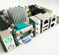 ADE-6030 isium, 1717 mini-itx 915GM 3 kartu jaringan Gigabit V2.0 Motherboard industri papan Cpu modul CPU Motherboard tes 100%