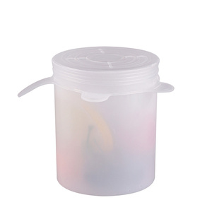 BPA-free Silicone Tủ đông túi chân không con dấu Zip khóa tái sử dụng Silicone thực phẩm lưu trữ túi - Product Image 3