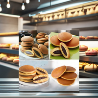 Machine à mini-dorayaki, ligne de production automatique industrielle, prix d'usine, fabricant de crêpes