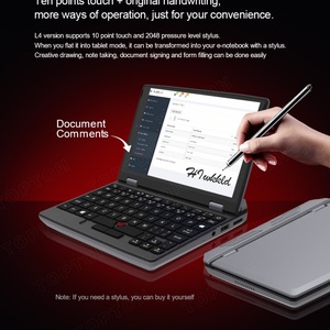 Alder Lake <b>Mini</b> Pocket Laptop Computer Office Ultrabook <b>Notebook</b> 2TB 2.0MP Win11 WiFi <b>Notebook</b> - Product Image 5