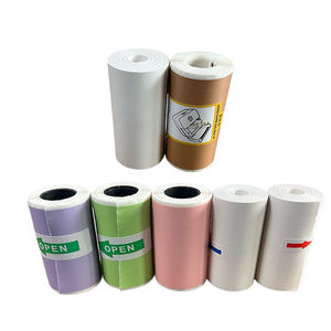 Etiquetas Rectangulares Autoadhesivas Térmicas Personalizadas, Resistentes al Agua, Rollos de Papel para Etiquetas de Código de Barras - Product Image 1