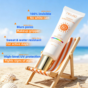 Private Label Invisible Blurring <strong>Sunscreen</strong> Gel SPF50 Broad Spectrum Protection Hydrating <strong>Clear</strong> Soothing Glow Face Body <strong>Sunscreen</strong> - Product Image 3