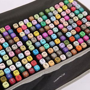 Juego de 262 Rotuladores de Pintura Acrílica de Doble Punta para Manualidades, con Bolsa de Nailon Negra Mairun - Product Image 5