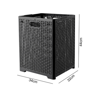 Panier à linge pliable en plastique de grande et <span class=keywords><strong>petite</strong></span> taille paniers de <span class=keywords><strong>rangement</strong></span> suspendus <span class=keywords><strong>rangement</strong></span> à domicile pour vêtements - Product Image 3