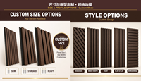 Panneau mural en lattes de bois diagonales pour salon moderne, taille personnalisée, OEM