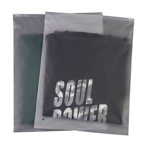 ماتي حقيبة شفافة بسحّاب بولي كلوريد الفينيل/PE مخصص كيس بسحاب للغلق متجمد البلاستيك سستة حقيبة ملابس - Product Image 4