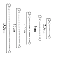 Composants de bijoux DIY en acier inoxydable plaqué or 18 carats PVD, fermoir à ressort queue de homard, chaîne d'extension pour bracelet