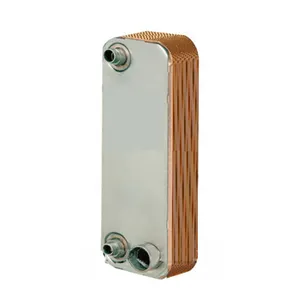 Plate heat exchanger AC60 AC76 for heat pump system usage brazed plate heat exchanger condenser and evaporator
