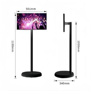 21.5 Inch LED Backlit Full HD 1080p White <b>Portable</b> Touch Screen Android 13 Smart <b>TV</b> With Wi-Fi and Built-In Speaker LED Backligh - Product Image 3
