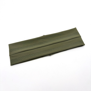 Meistverkauftes Doppelseitiges Elastisches Schweißabsorbierendes Breites Nylon Einfarbiges Unisex Haarband Yoga Sport Stirnbänder - Product Image 6