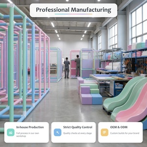 Área de Juegos Interior Minimalista Estilo Macaron, ASTM/EN1176: Módulos de Juego Interactivos de Alta Gama para Centros Comerciales - Product Image 4
