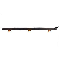 Kit d'éclairage de calandre LED ambre Plug and Play compatible avec Ranger Raptor 2019-2021 pour mise à niveau de calandre avant style Raptor