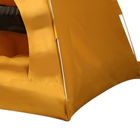 Lit de tente pliable et portable pour animaux de compagnie, abri intérieur/extérieur pour chats et chiens, nid en forme de dôme, taille moyenne
