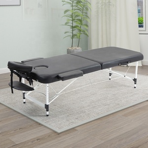 Camillas <span class=keywords><strong>de</strong></span> <span class=keywords><strong>Masaje</strong></span> Plegables <span class=keywords><strong>de</strong></span> Aluminio OEM, Peso Neto <span class=keywords><strong>de</strong></span> 12 kg, Fáciles <span class=keywords><strong>de</strong></span> Transportar con la <span class=keywords><strong>Mano</strong></span>, para Salón <span class=keywords><strong>de</strong></span> Belleza - Product Image 2