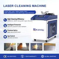 Máquina de Limpieza Láser de Fibra de 6000W, Portátil, para Eliminar Óxido, Pintura, Aceite y Oxido |   Ancho máximo de 10-500 mm Raycus IPG JPT