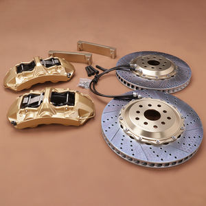 Sistema de freno automático Kit de freno grande GT6 Pinzas con rotores de disco de pastillas de freno 355 362 380 405mm para Mercedes Benz <span class=keywords><strong>BMW</strong></span> Audi Jaguar Ford - Product Image 1