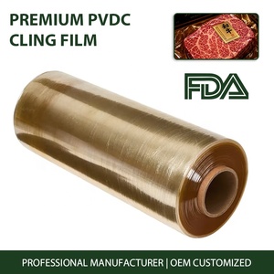 Película Adhesiva PVDC de Grado Alimenticio con Alta Barrera, Rollo <span class=keywords><strong>Jumbo</strong></span> Antivaho para Empacar Carne Fresca, Fabricantes de Envoltorios Plásticos - Product Image 2