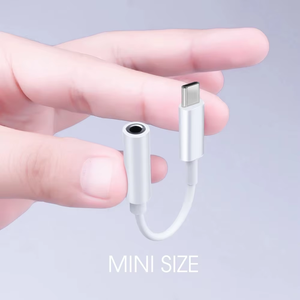 Bán Buôn Type-C Cổng Kết Nối Để 3.5Mm Nữ Aux Âm Thanh Cáp Điện Thoại Headphone Loa Adapter Chuyển Đổi Với Tín Hiệu Kỹ Thuật Số - Product Image 2