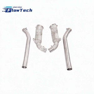 Tuyau d'échappement en acier inoxydable haute performance pour Ferrari Purosangue 6.5L V12 - Product Image 2