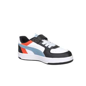 Zapatillas Puma para Niños, Blancas y Negras, con Cierre de Velcro, Estilo Casual - Product Image 6
