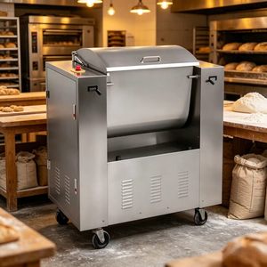 Nouvelle machine <span class=keywords><strong>à</strong></span> pétrir la pâte commerciale en acier inoxydable de 1500 W, haute performance, multifonctionnelle, faible bruit, mélangeur de farine pour boulangerie - Product Image 1