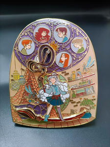 China Fabrikant Aangepast Ontwerp Transparant Gebrandschilderd Glas Zachte Harde Anime Reversspeld Email Custom Emaille Anime Metalen Pinnen - Product Image 5