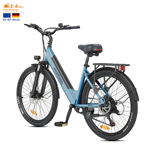 จักรยานไฟฟ้า EU Stock HillMiles MileCity 1 รุ่นรักษ์โลก แบตเตอรี่ 36V 13Ah ขนาด 26 นิ้ว แบบ Step Through สีเขียว สำหรับการเดินทางในเมือง ประหยัดพลังงาน - Product Image 1