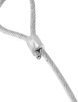 Câble de sécurité Prime Focus Stage Light Corde de sécurité Câble en acier Fil de verrouillage 3mm / 70cm