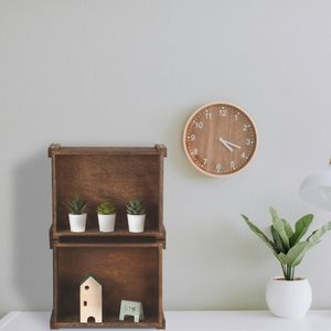 Kotak kayu besar peti kayu untuk penyimpanan Rustic buatan tangan dengan pegangan kayu tahan lama untuk Display - Product Image 5