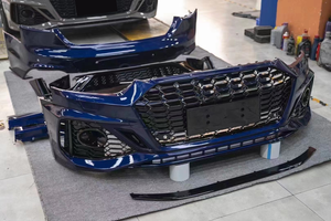 Kit de Carrocería Delantera Estilo RS5 B9.5 2024 para <span class=keywords><strong>Audi</strong></span> <span class=keywords><strong>A5</strong></span> S5 B9 2017 2018 <span class=keywords><strong>2019</strong></span>, Parachoques con Rejilla, Modelo 2017-<span class=keywords><strong>2019</strong></span> <span class=keywords><strong>A5</strong></span> S5 B9 Facelift - Product Image 3